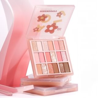 xixi - Dream Secret Eighteen Color Eyeshadow Palette - 3 Types