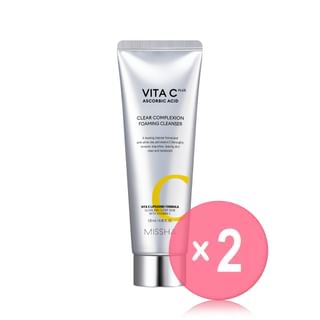 MISSHA - Vita C Plus Clear Complexion Foaming Cleanser 2pcs Bundle Set