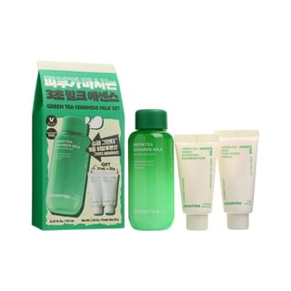 innisfree - Green Tea Ceramide Milk Set