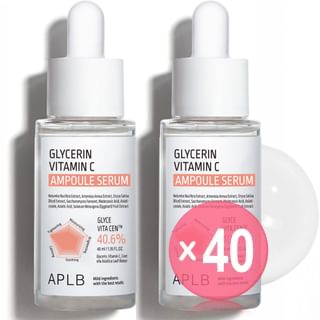 APLB - Glycerin Vitamin C Ampoule Serum Set (x40) (Bulk Box)