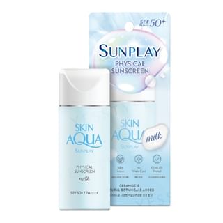 Rohto Mentholatum - Sunplay Skin Aqua Physical Sunscreen Milk SPF 50+ PA++++