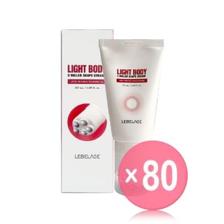 LEBELAGE - Light Body 5 Roller Shape Cream (x80) (Bulk Box)
