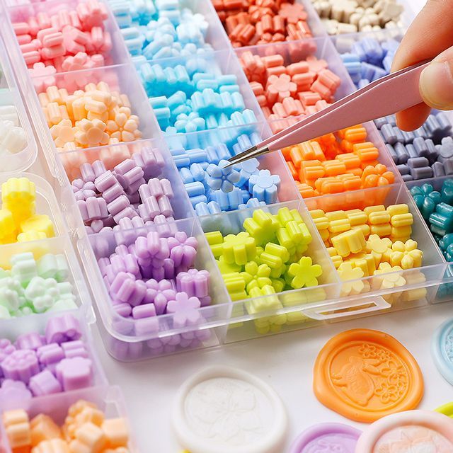 Nina's House Wax Seal Bead (various designs) / Set YesStyle