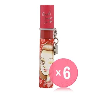 SHOBIDO - Tenshi Nanka Ja Nai Lip Plumper Moody Red (x6) (Bulk Box)