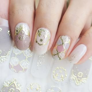 Lunacaca - Cancer Constellation Nail Art Stickers