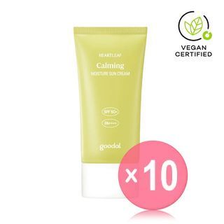 Goodal - Heartleaf Calming Moisture Sun Cream (x10) (Bulk Box)