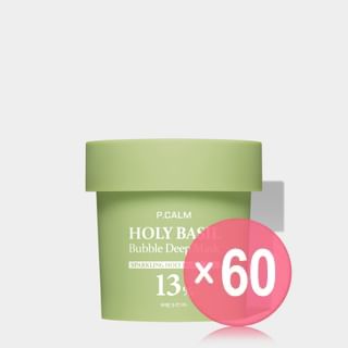 P.CALM - Holy Basil Bubble Deep Mask (x60) (Bulk Box)