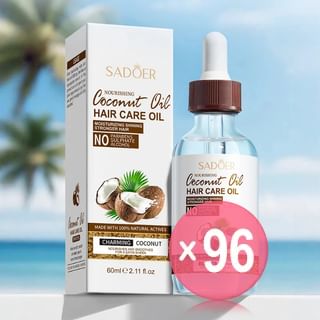 SADOER - Coconut Oil Nourishing Hair Oil (x96) (Bulk Box)