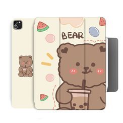 Roccia - Bear Print iPad Case