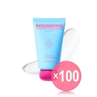 SOONDING  - Coconut Dewy Calming Sunscreen (x100) (Bulk Box)