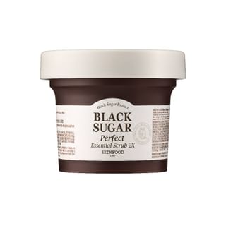 SKINFOOD - Black Sugar Perfect Essential Scrub 2X Mini