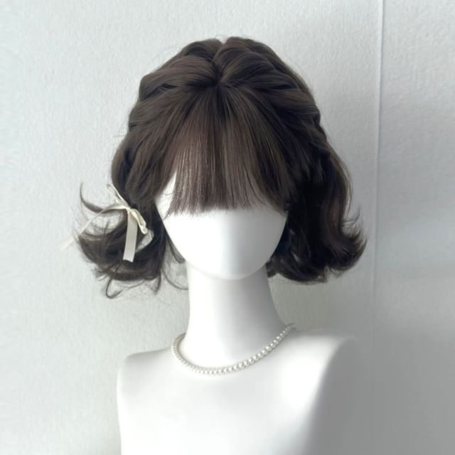 Jasmintinea-Short Full Wig - Curly