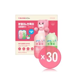 grn+ - Pink & Green Slim Balance Set Bellygom Edition (x30) (Bulk Box)