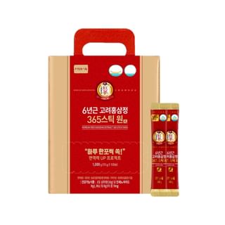 JUNGWONSAM - Korean Red Ginseng Extract 365 Stick Won