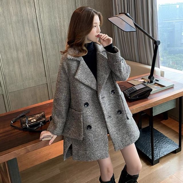 Sienne-Double Breasted Coat
