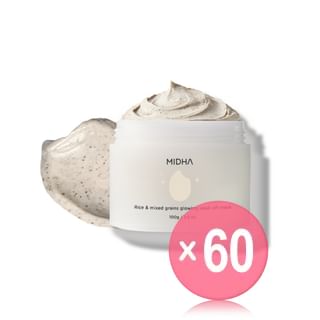 MIDHA - Rice & Mixed Grains Glowing Wash Off Mask (x60) (Bulk Box)