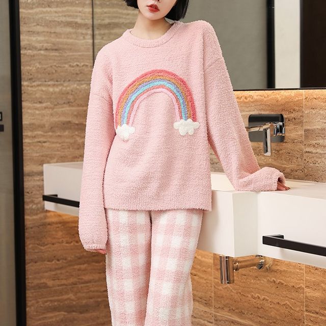 Cinni - Pajama Set: Long-Sleeve Fluffy 
