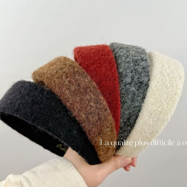 Gemsha-Plain Fleece Headband