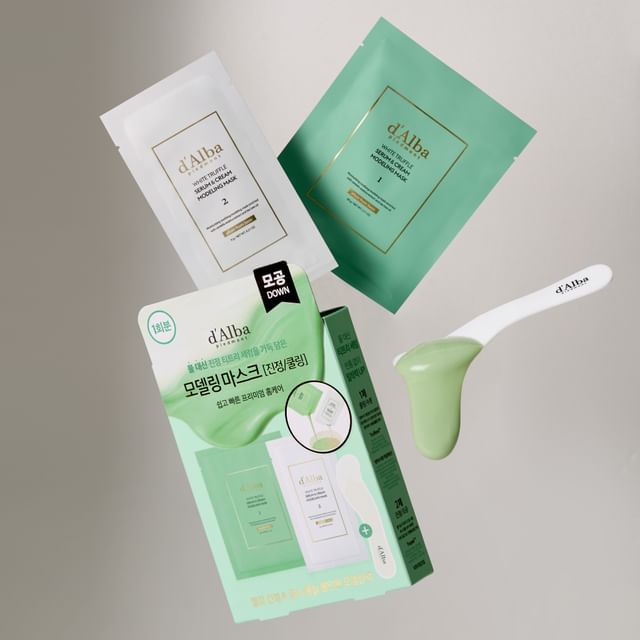 White Truffle Serum & Cream Modeling Mask [Calming/Cooling]