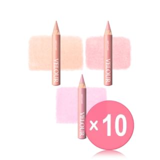 too cool for school - Velour Pencil - 3 Colors (x10) (Bulk Box)