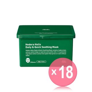 Milk Touch - Hedera Helix Daily & Quick Soothing Mask (x18) (Bulk Box)