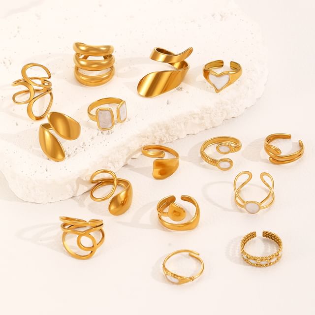 Seirios-Metal Open Ring Various Designs