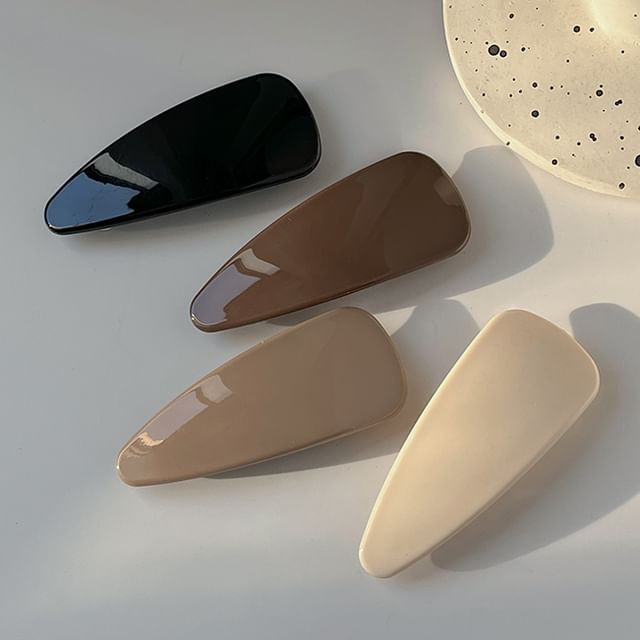 moliveny-Plain Resin Hair Clip