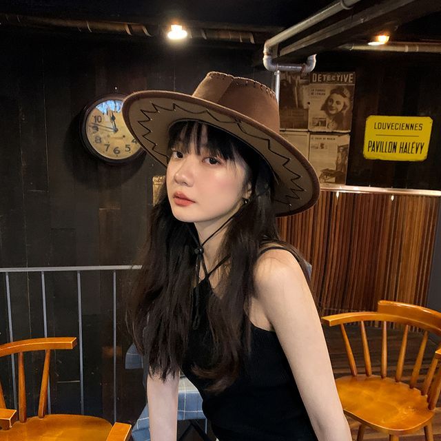 Combon-Suede Cowboy Hat-58cm