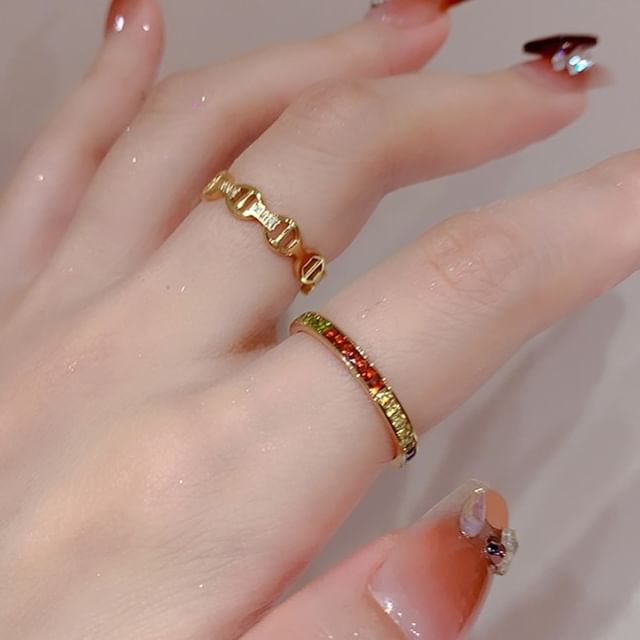 Kiren-CZ Ring