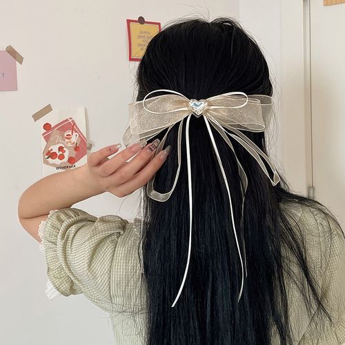 HIME - Bow Hair Clip / Set | YesStyle