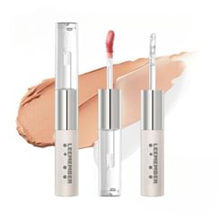LEEMEMBER - Matte Gloss Non-Stick Double-Ended Liquid Lipstick - 5 Colors