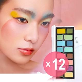 cheeryep - 16 Color Eyeshadow Palette - Light Atmosphere (x12) (Bulk Box)