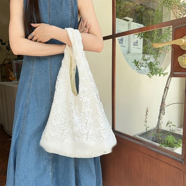 Bitabis-Lace Crossbody Bag Tote Bag