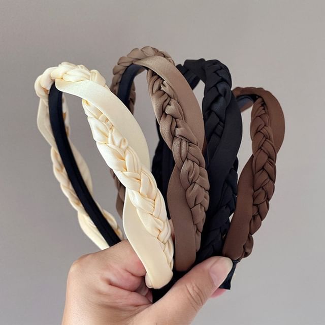 enthice-Twisted Plain Headband