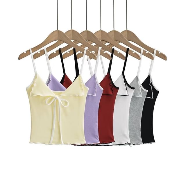 Hollahop-V-Neck Camisole Top
