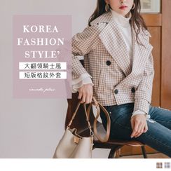OrangeBear - Double Breast Check Jacket OrangeBear - Double Breast Check Jacket