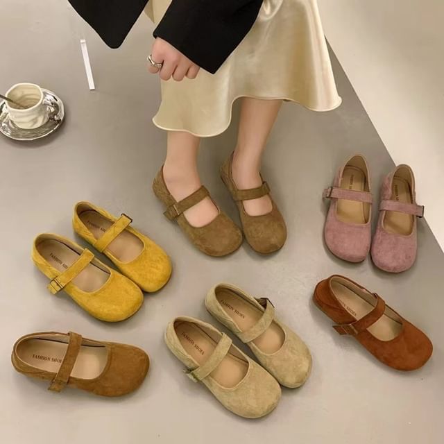 Asterisk-Mary Jane Shoes