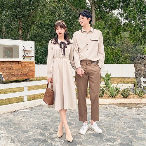 Couples matching dress and shirt online