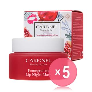 CARE:NEL - Pomegranate Lip Night Mask Jumbo 5pcs Bundle Set