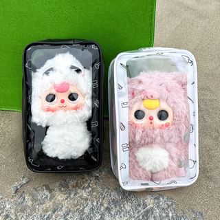 Print Transparent PVC Collectible Display Pouch / Bell / Keyring / Pom Pom / Set