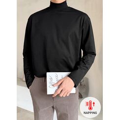JOGUNSHOP - Mock-Neck T-Shirt JOGUNSHOP - Mock-Neck T-Shirt