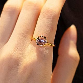DECADES-Sterling Silver Gemstone Ring