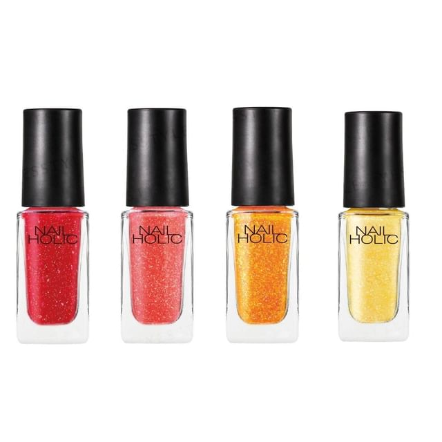 Kose Nail Holic Glamour Glitter Color 5ml 6 Types YesStyle