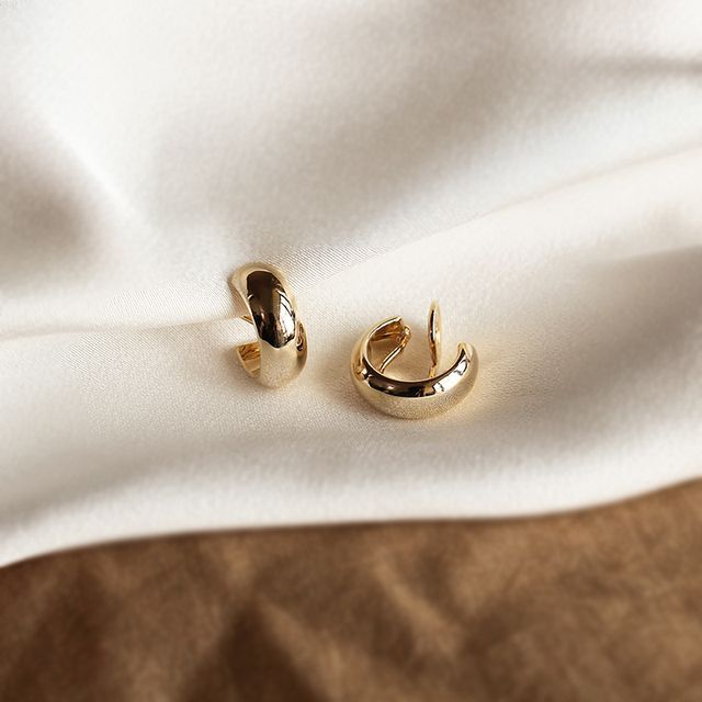 pexrl jewelry-Mini Open Hoop Clip-On Earring