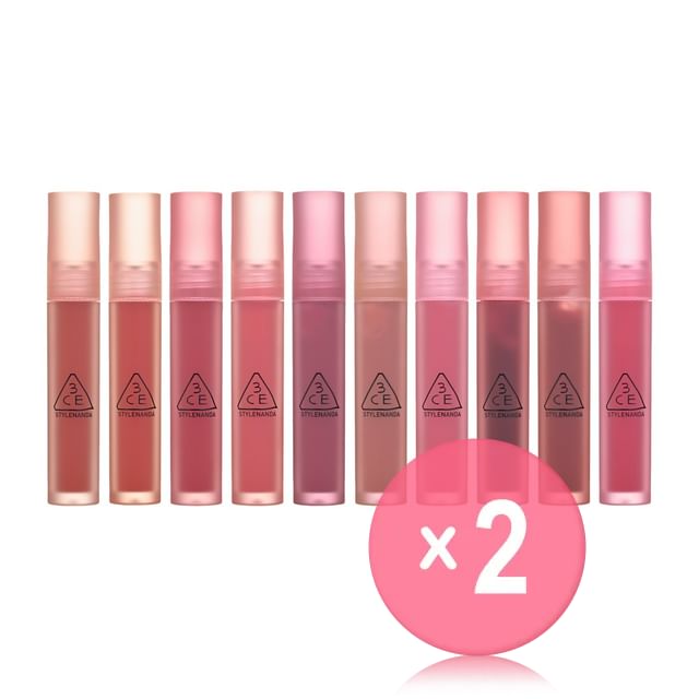 3CE-Blur Water Tint - 13 Colors 2pcs Bundle Set