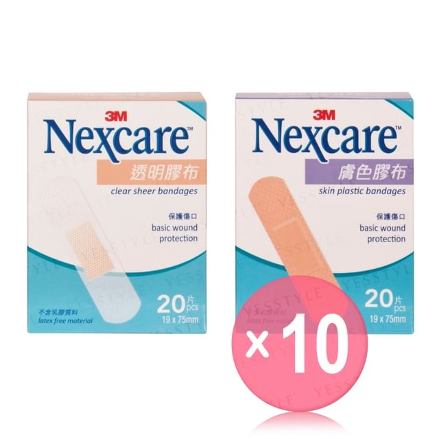 3M-Nexcare Bandages 10pcs Bundle Set
