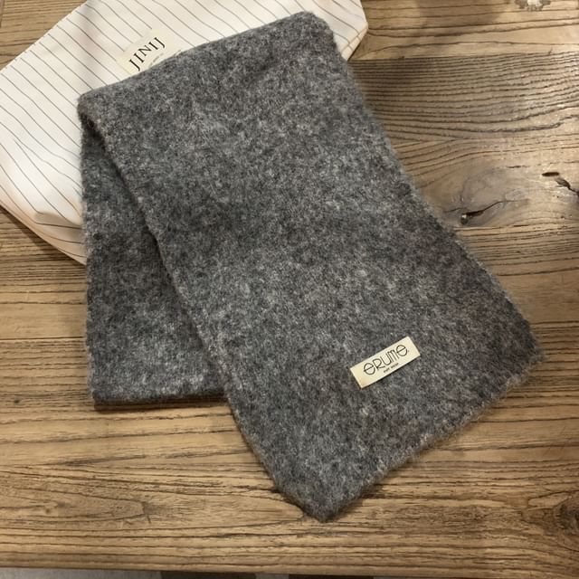 4-4 STUDIO-Melange Knit Scarf