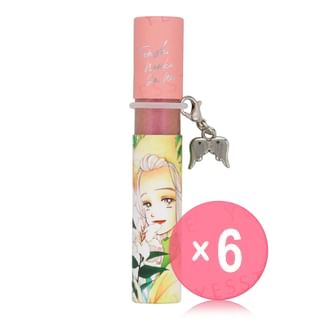 SHOBIDO - Tenshi Nanka Ja Nai Lip Plumper Clear Pink (x6) (Bulk Box)
