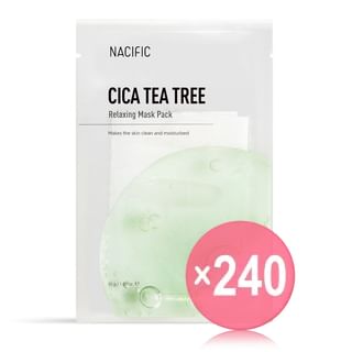 Nacific - Cica Tea Tree Relaxing Mask Pack (x240) (Bulk Box)