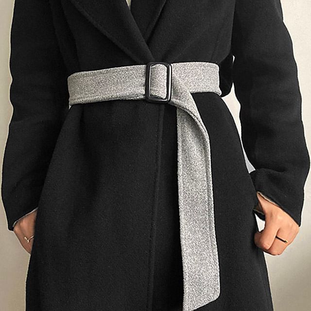Rofuka-Buckled Plain Belt